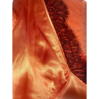 Prada Top Silk in Orange