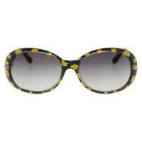 Marc Jacobs Sonnenbrille in Gelb/Schwarz