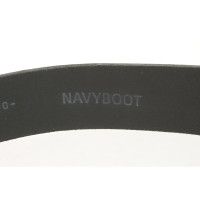 Navyboot Belt Leather in Black