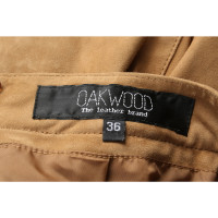 Oakwood Skirt Suede in Brown