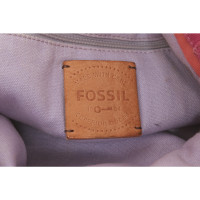Fossil Tote bag Canvas in Pink