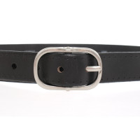 Fossil Belt Leather in Black