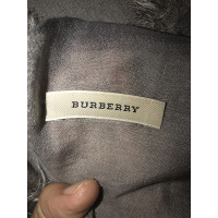 Burberry Scarf/Shawl Silk in Grey