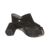 Aeyde Sandals Leather in Black
