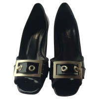 Baldinini chaussures en cuir verni