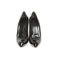 Alexander McQueen Pumps/Peeptoes Leer in Zwart