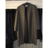 Lanvin Jacket/Coat Wool in Gold