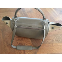 Céline Trapeze Medium Leather in Beige