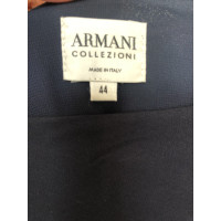 Armani Collezioni Jupe en Soie en Bleu
