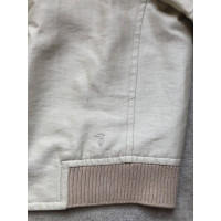 Trussardi Jacket/Coat Cotton in Beige