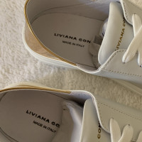 Liviana Conti Trainers Leather in White