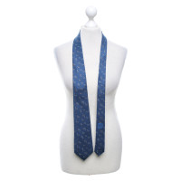 Hermès Cravate en bleu