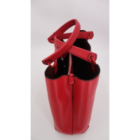 Emporio Armani Handbag Leather in Red
