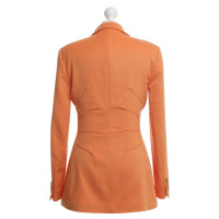 Nusco Long blazer in orange