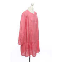 Robert Friedman Kleid aus Leinen in Rosa / Pink
