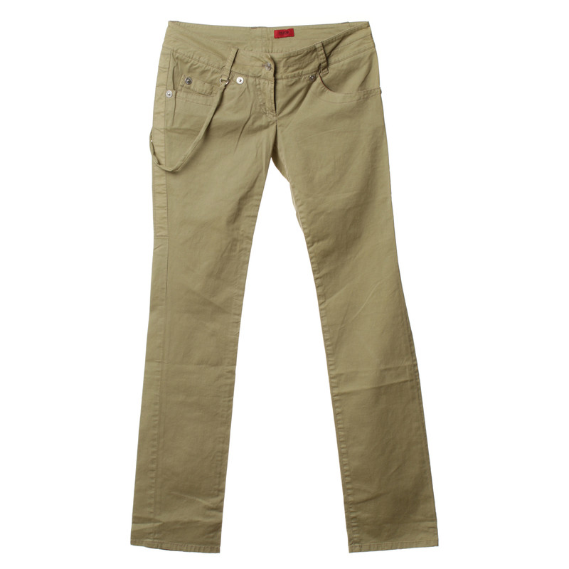 Hugo Boss Pantaloni in verde chiaro