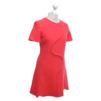 Christian Dior zijden jurk in rood