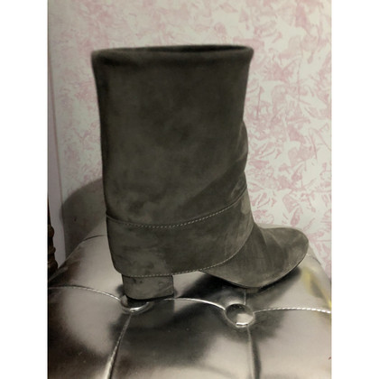 Casadei Ankle boots Suede in Grey