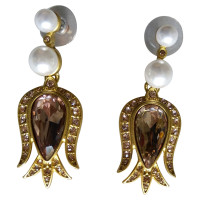 Oscar De La Renta Jewellery Set in Cream