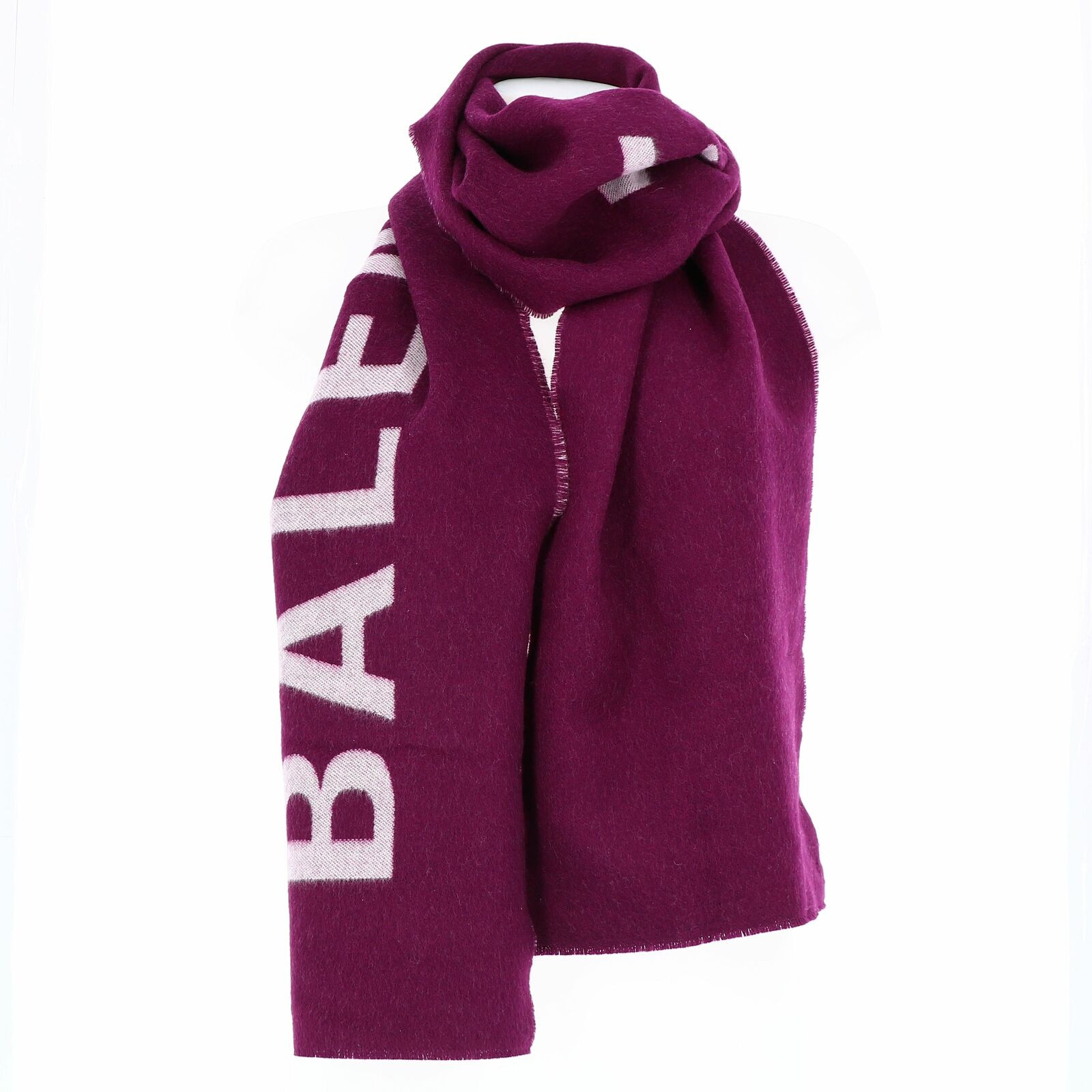Balenciaga Schal/Tuch aus Wolle in Violett - Second Hand Balenciaga Schal/Tuch  aus Wolle in Violett gebraucht kaufen für 389€ (4675995)