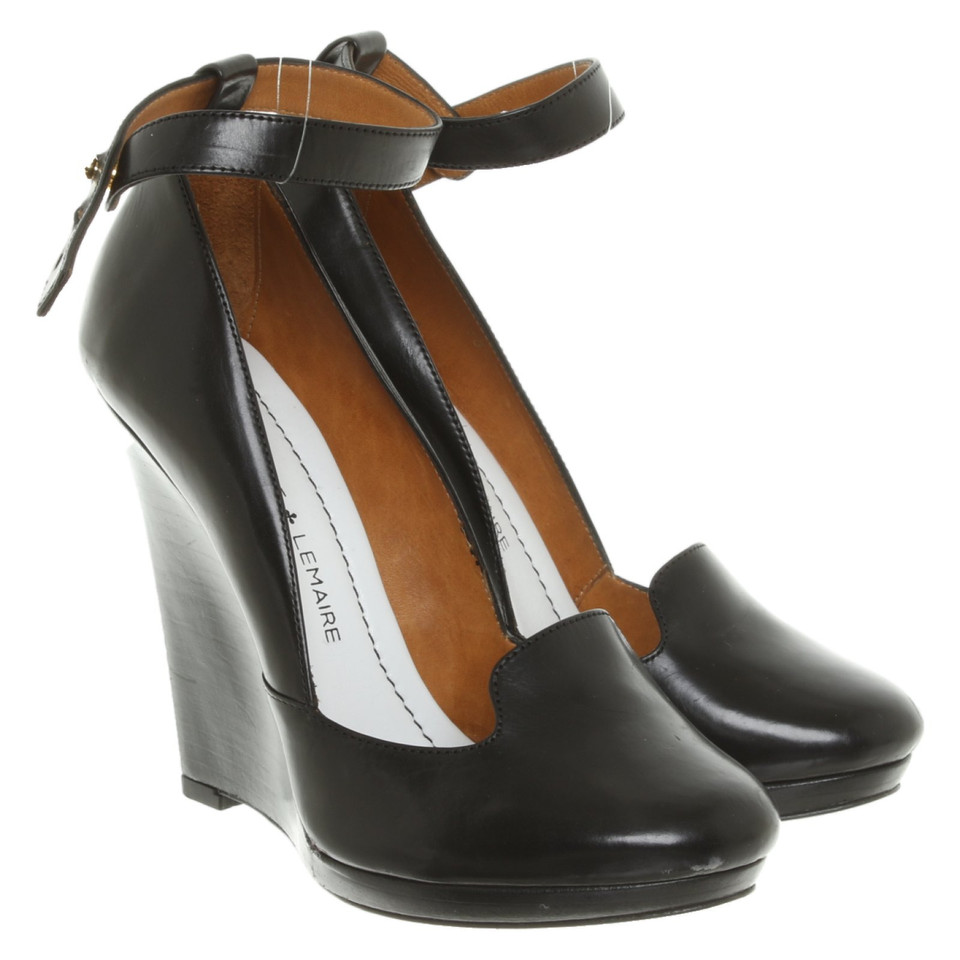 Lemaire Wedges in black