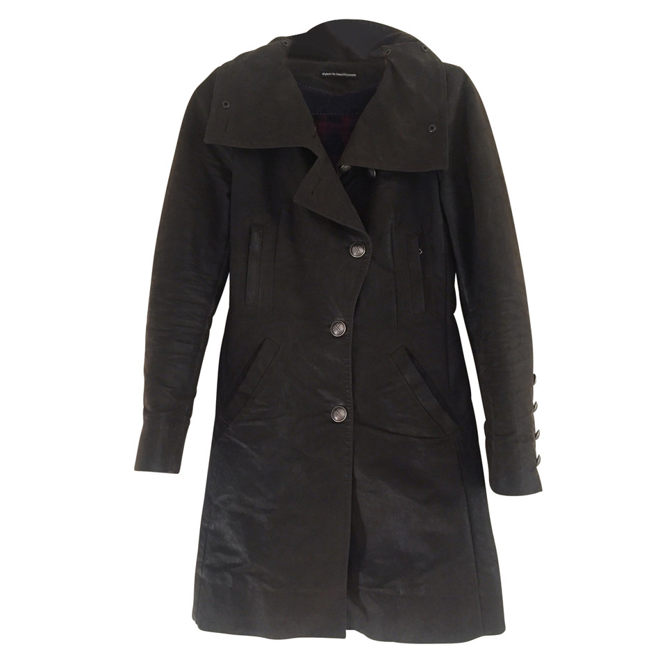 Drykorn Waxed short coat Barbour-style