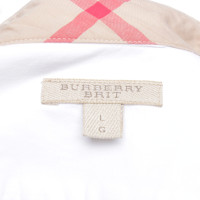 Burberry Top en Coton en Blanc