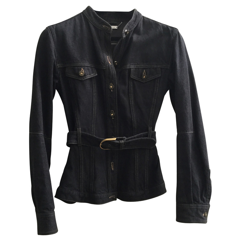 Alexander McQueen Denim jacket in black