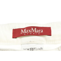 Max Mara Studio Broeken in Wit