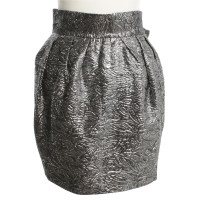 Isabel Marant For H&M Wrap-around rok met zilveren effect garen