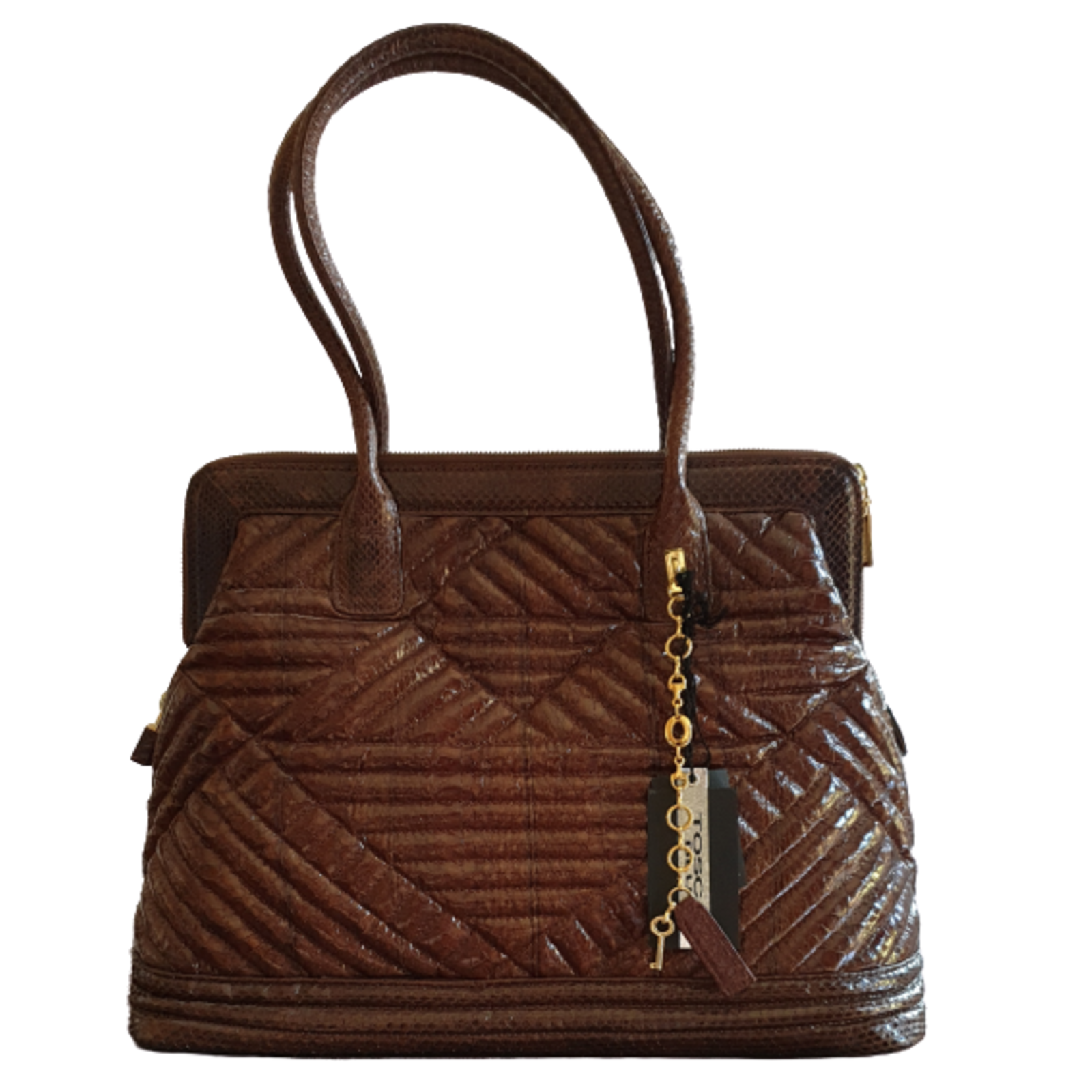 Tosca Blu Tote bag in Brown - Second Hand Tosca Blu Tote bag in Brown buy  used for 141€ (4680878)