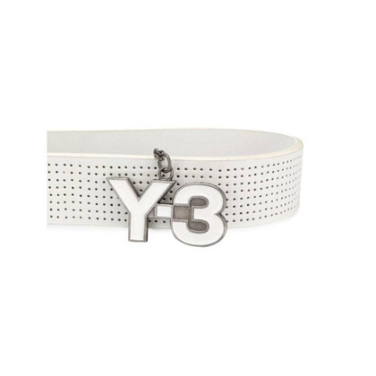 Yohji Yamamoto Cintura in Pelle in Bianco