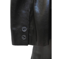 Christian Dior Suit Leer in Zwart