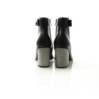 Balenciaga Black leather ankle boots 