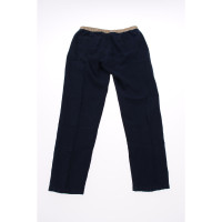 Hartford Trousers Linen in Blue