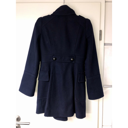 Comptoir Des Cotonniers Jacket/Coat Wool in Blue