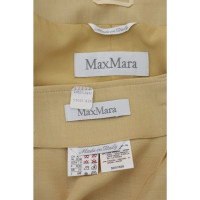 Max Mara Suit Wool in Yellow