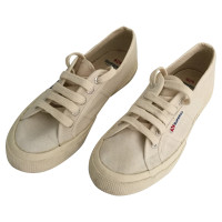 Superga Sneakers aus Canvas in Creme