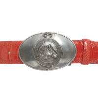 Reptile's House Belt Patent leather in Red