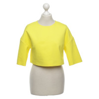 Msgm top in yellow