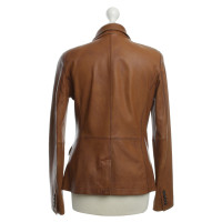 Ralph Lauren Lederblazer in Braun