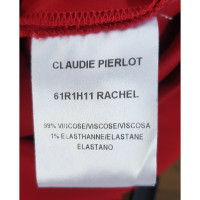 Claudie Pierlot Vestito in Viscosa in Rosso