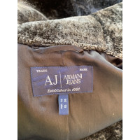 Armani Jeans Jacke/Mantel in Grau