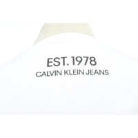 CALVIN KLEIN 205W39NYC Oberteil aus Baumwolle in Weiß