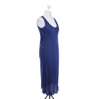 Velvet Kleid aus Viskose in Blau