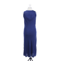 Velvet Kleid aus Viskose in Blau