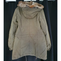 Iq Berlin Jacket/Coat Cotton in Khaki
