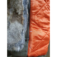 Iq Berlin Jacket/Coat Cotton in Khaki