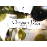 Christian Dior Jas/Mantel Katoen in Groen