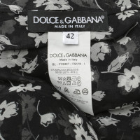Dolce & Gabbana Oberteil mit Schluppenkragen